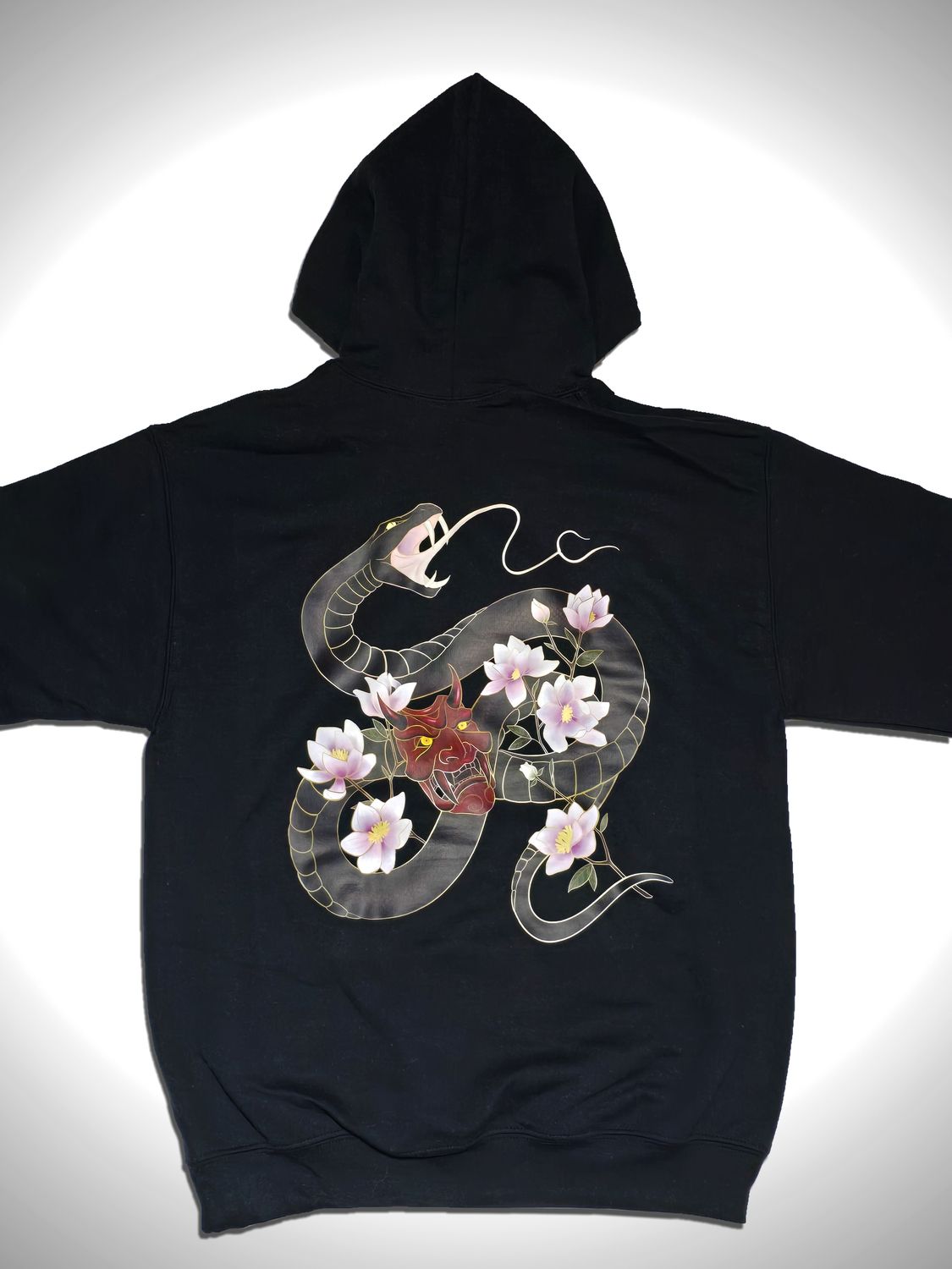 Hoodie Serpent Noir