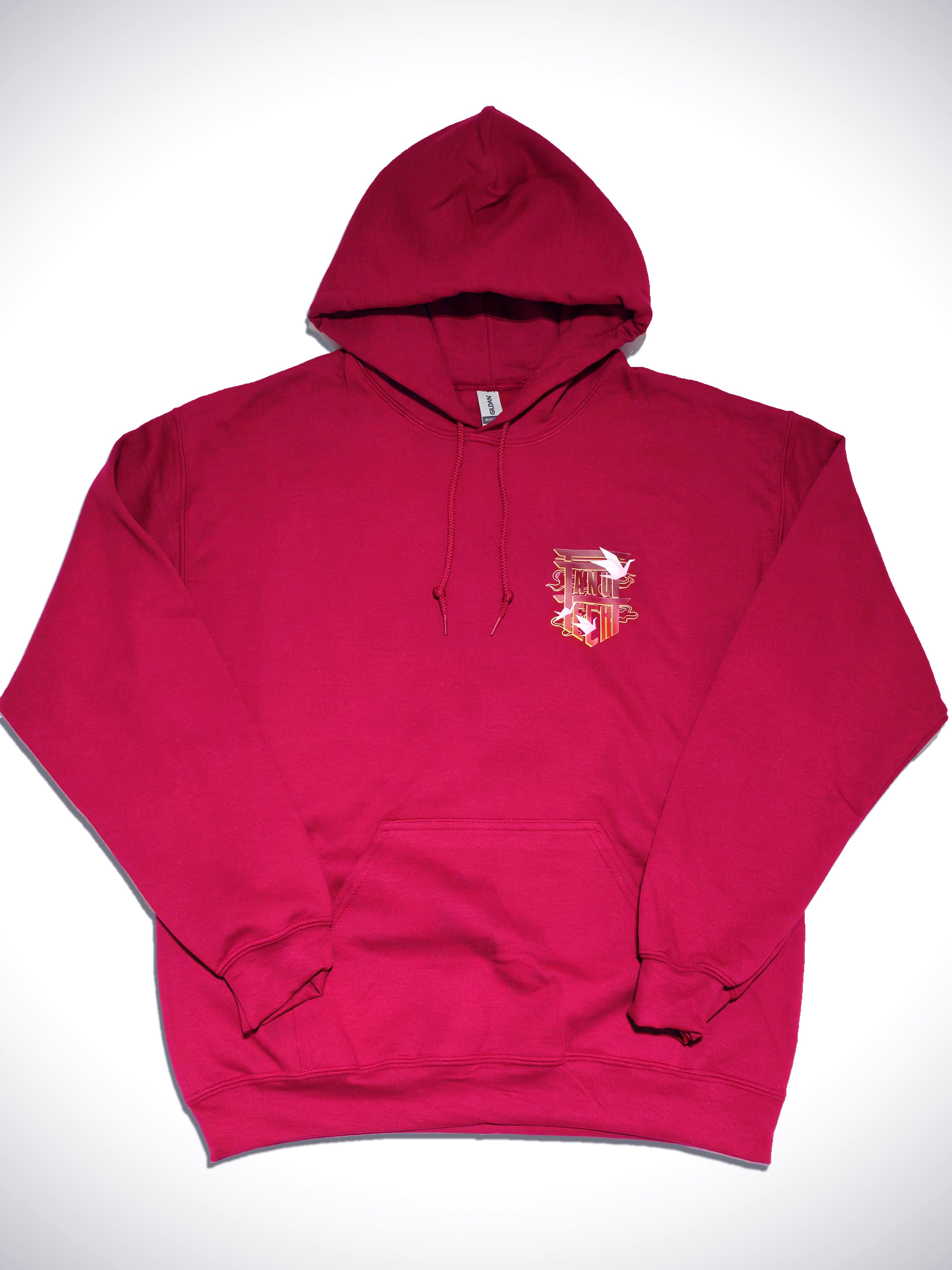 Hoodie Dragon Rouge