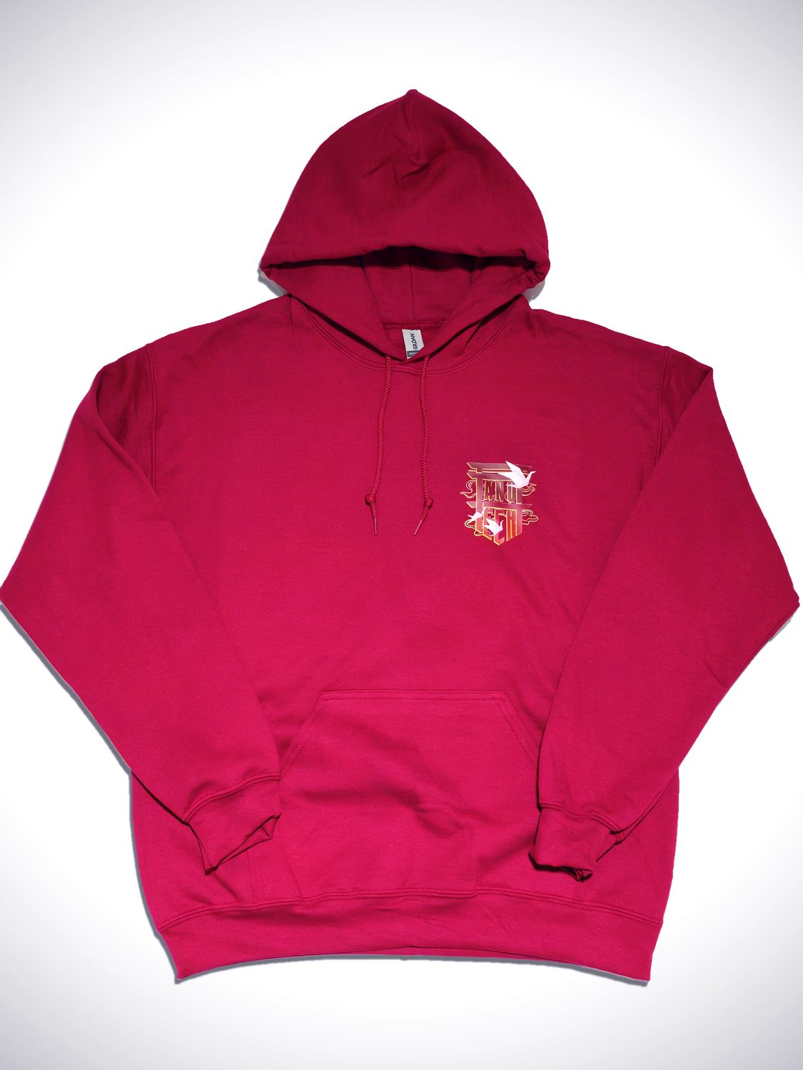 Hoodie Dragon Rouge