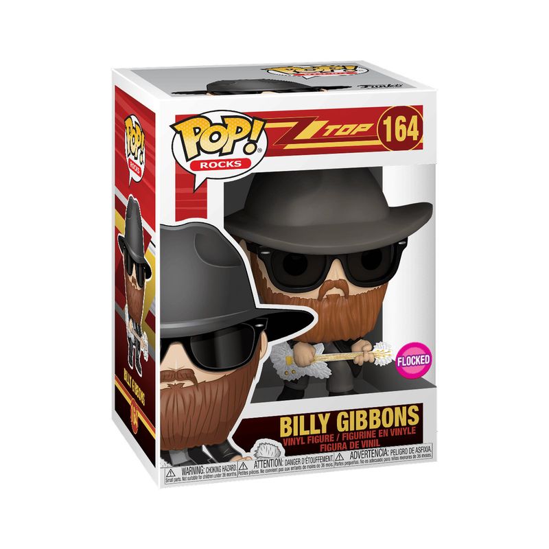 ZZ Top : EX103 Billy Gibbons Flocked 164