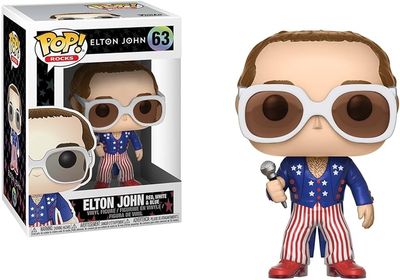 EX85 Elton John Red, White &amp; Blue 63