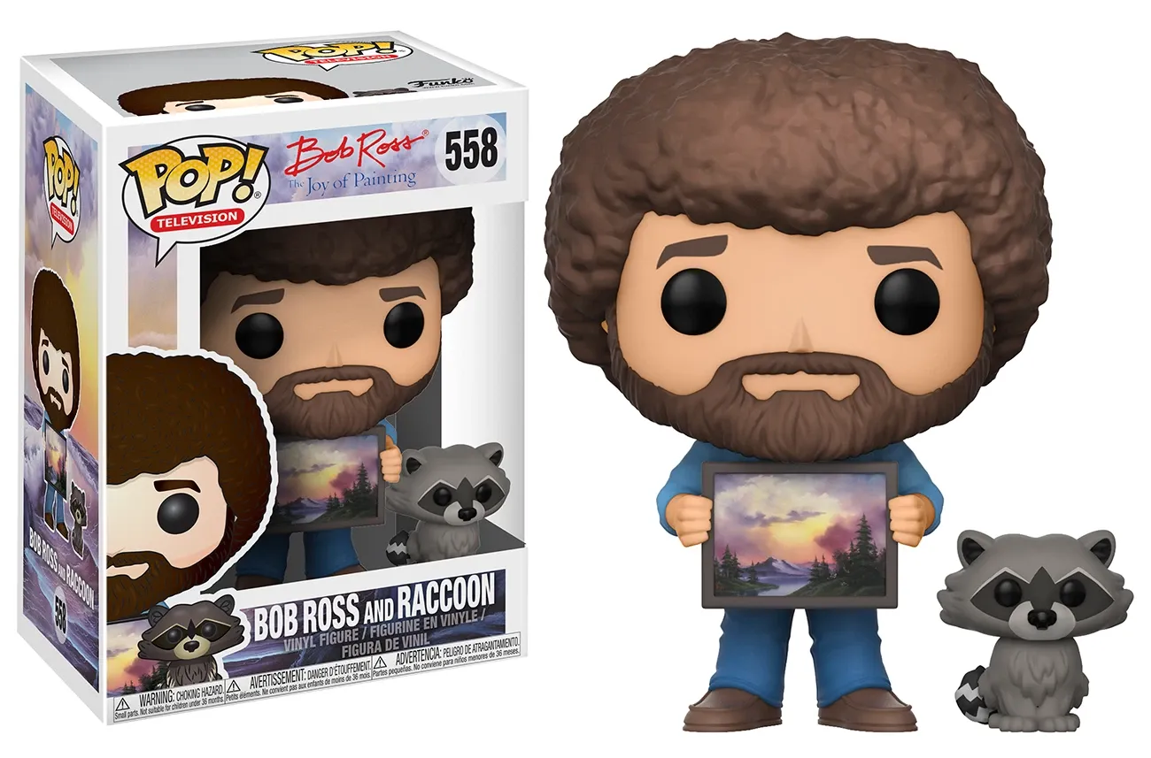 ES107 Bob Ross and Raccoon 558
