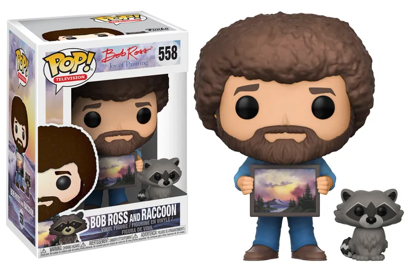 ES107 Bob Ross and Raccoon 558