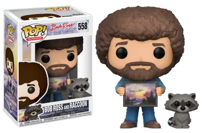 ES107 Bob Ross and Raccoon 558