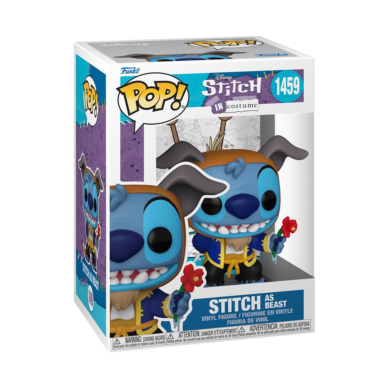 Stitch : Ax458 Stitch As Beast 1459