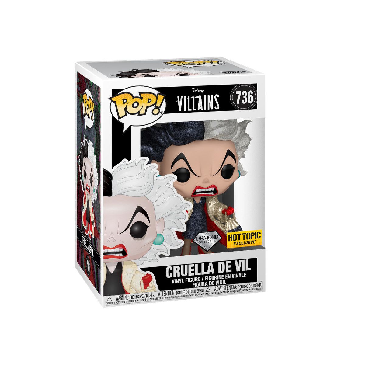 Cruella : EX30 Cruella De Vil HT Diamond 736