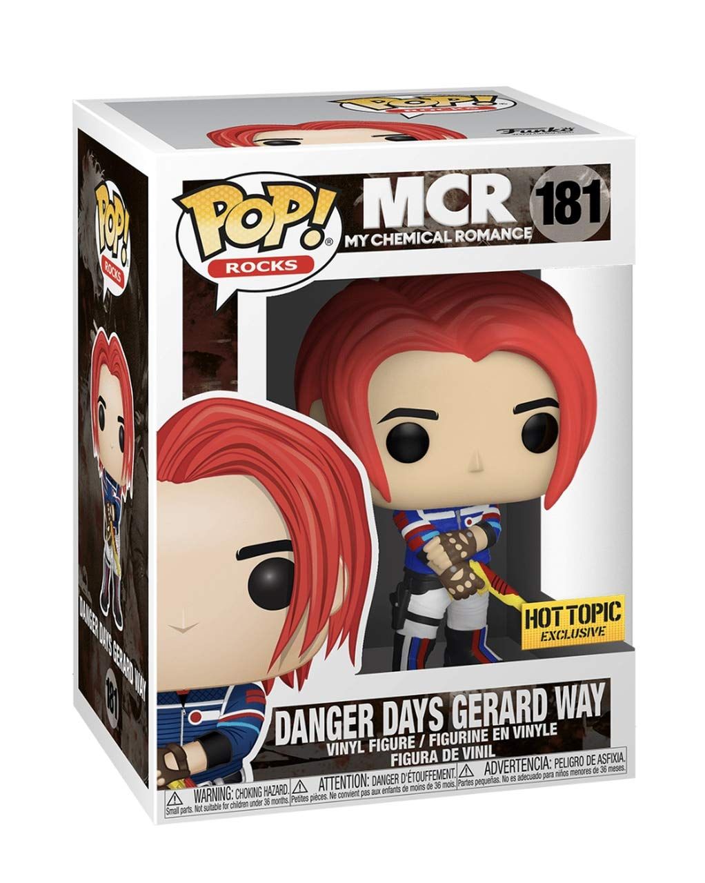 My Chemical Romance : EX105 Danger Days Gerard Way HT 181