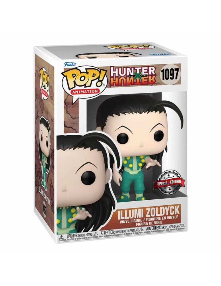 ​Hunter X Hunter : Ax504 Illumi Zoldyck SE 1097