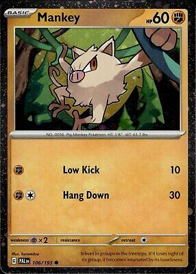 *A319 Mankey (Cosmos Holo) 106/193 NM