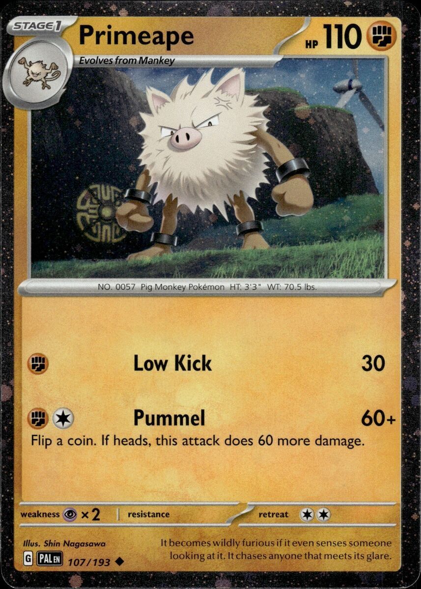 *A322 Primeape (Cosmos Holo) 107/193 NM