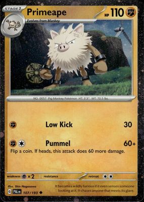*A322 Primeape (Cosmos Holo) 107/193 NM