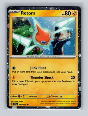 *L111 Rotom (Cosmos Holo) 070/198 NM
