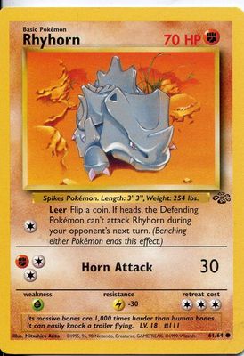 *F116 Rhyhorn 61/64 MP