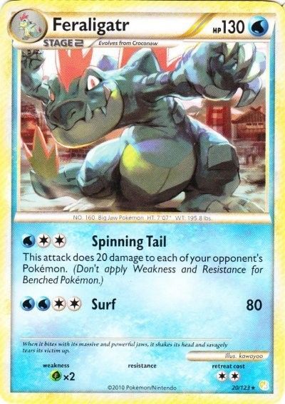 *F205 Feraligatr 20/123 DA
