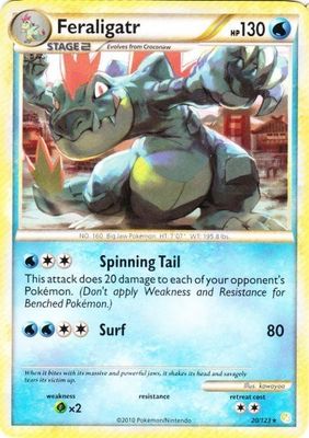 *F205 Feraligatr 20/123 DA