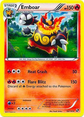 *F229 Emboar (Holo) 19/114 MP