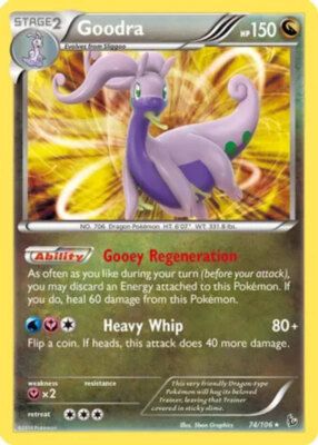 *F232 Goodra (Holo) 74/106 MP