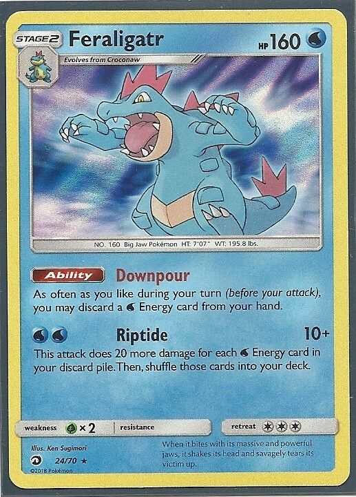 *F206 Feraligatr 24/70