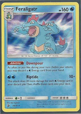*F206 Feraligatr 24/70
