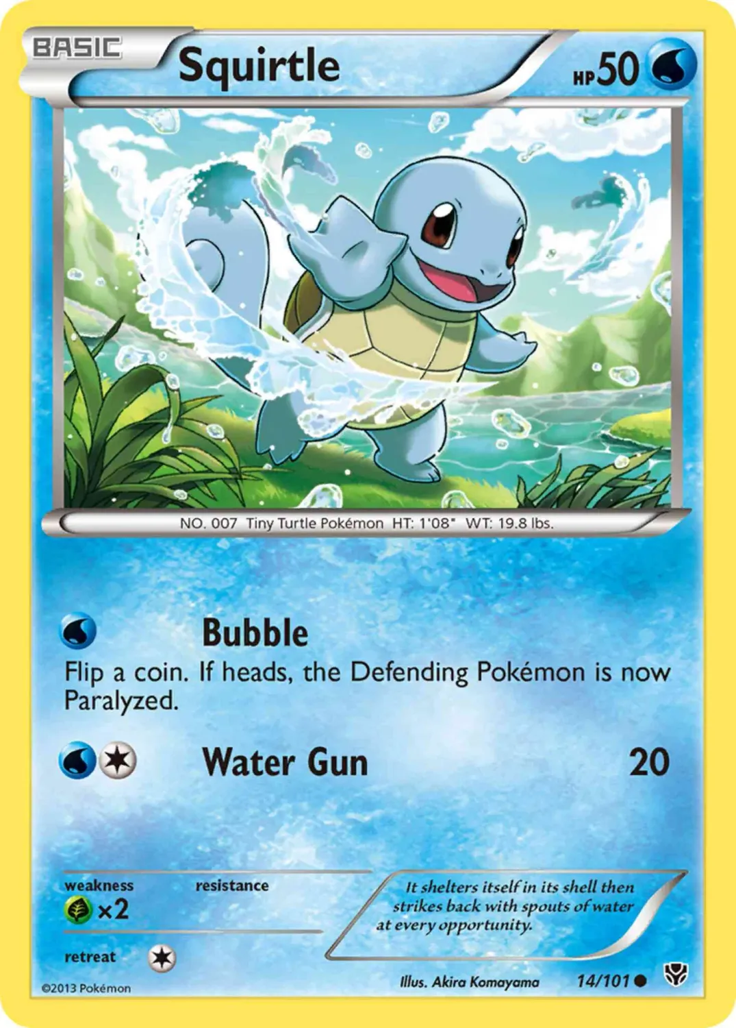 *F270 Squirtle 14/101 MP