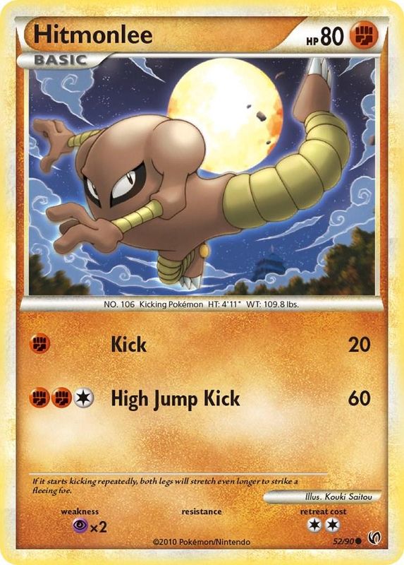 *F281 Hitmonlee 52/90 HP