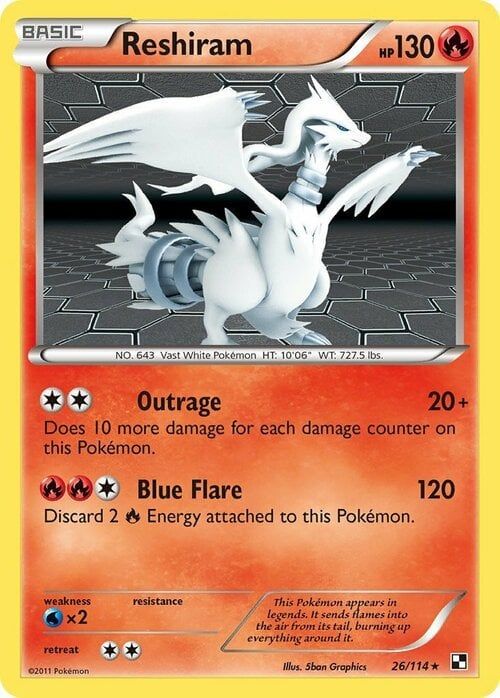 *F903 Reshiram 26/114