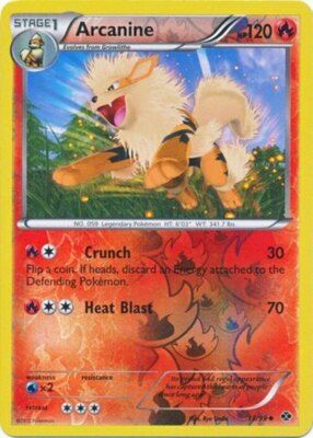 *F292 Arcanine 13/99