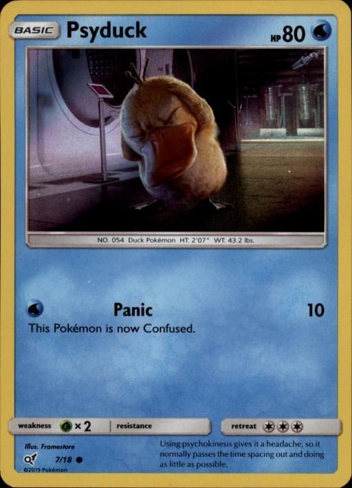 *J79 Psyduck (Holo) 7/18 NM