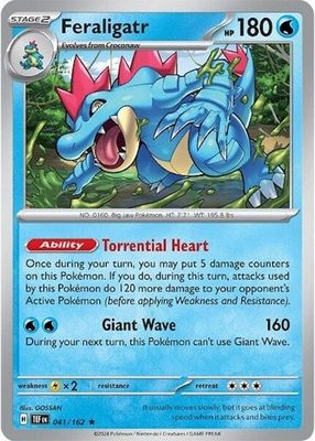 *V50 Feraligatr 041/162 NM
