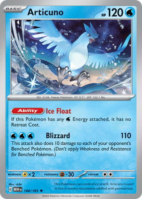 *V48 Articuno 144/165 NM