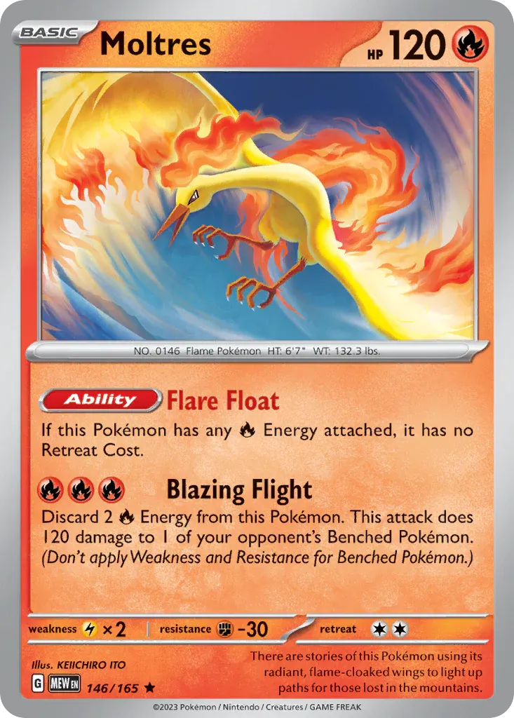 *V41 Moltres 145/165 NM