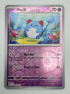 *V32 Marill (Reverse Holo) 064/162 NM