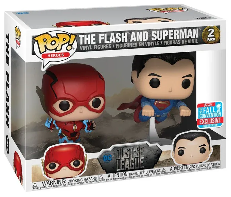 Fa72 The Flash And Superman 2 Pack
