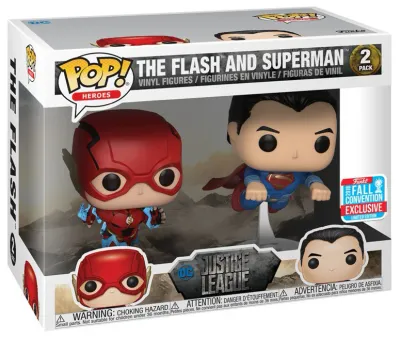 Fa72 The Flash And Superman 2 Pack