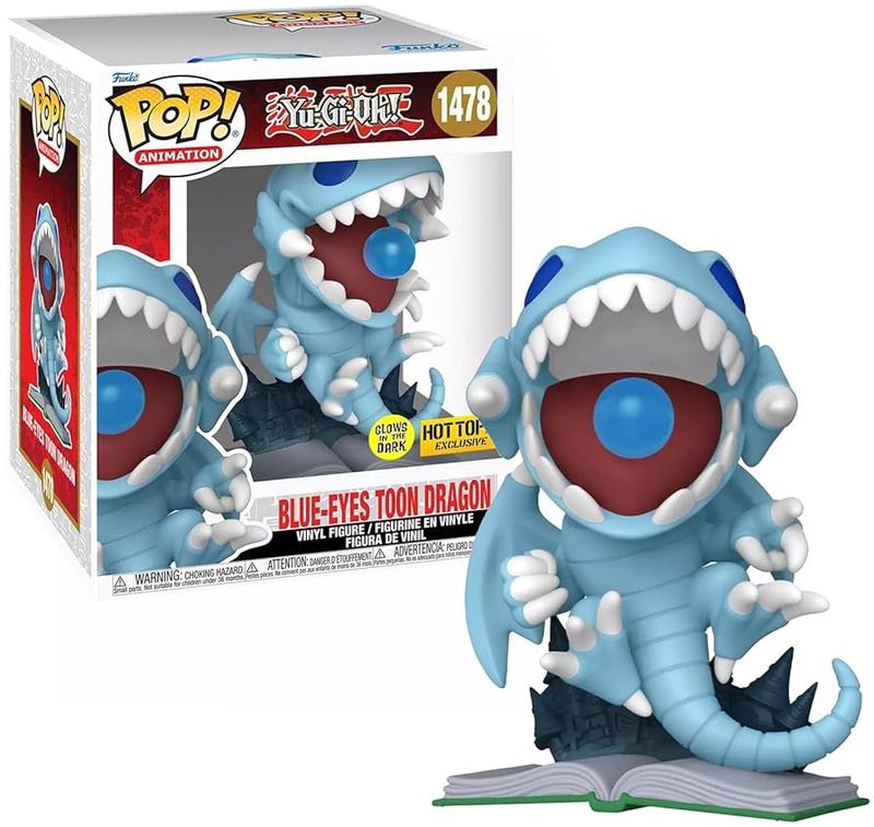 Fd40 Blue-Eyes Toon Dragon GID HT 1478