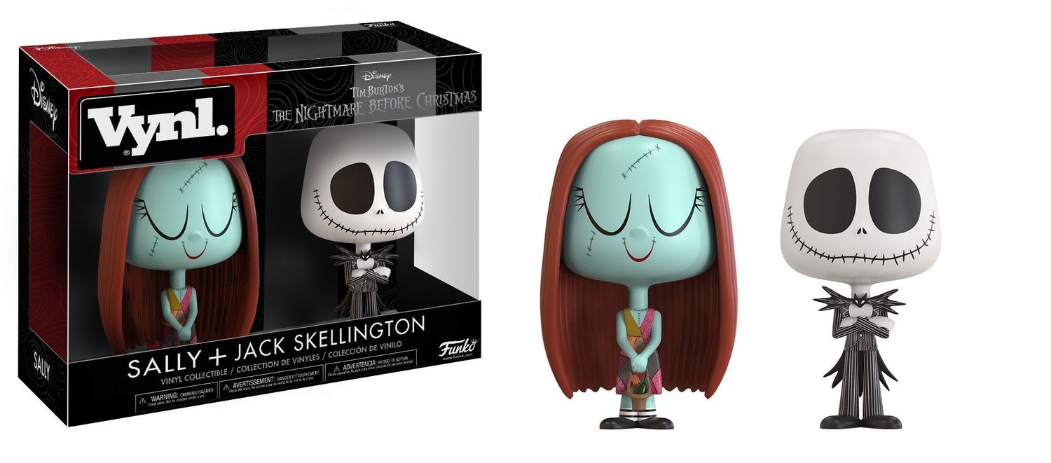 FC64 Vynl Sally + Jack Skellington