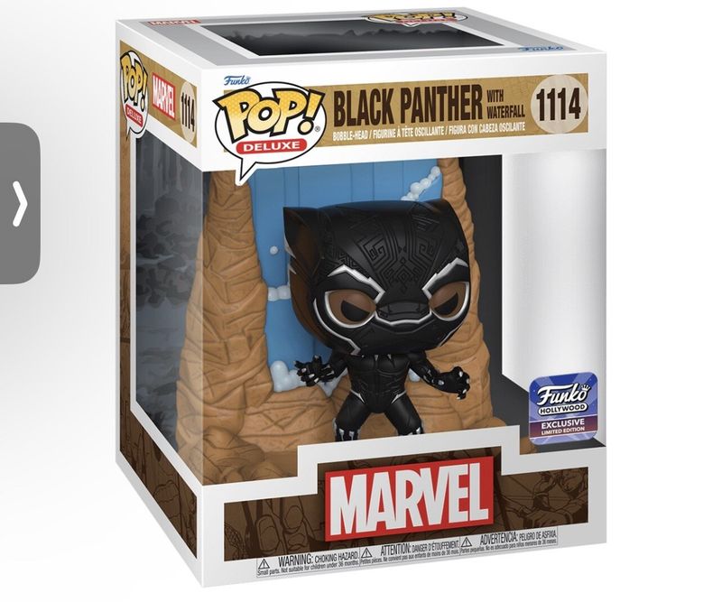 Fn10 Black Panther With Waterfall Funko Hollywood 1114