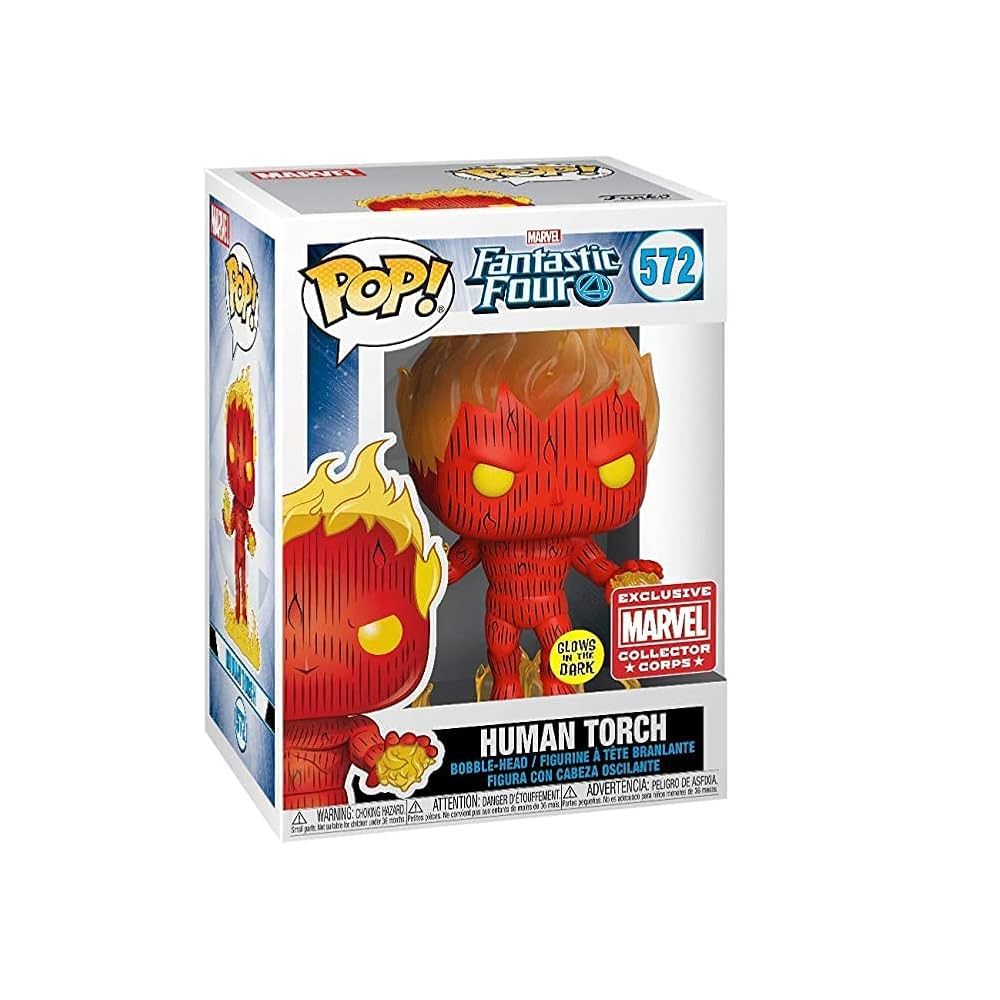 Fq15 Human Torch GID CollectorCorps 572