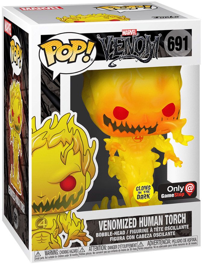 Fq33 Venomized Human Torch GID OaG 691