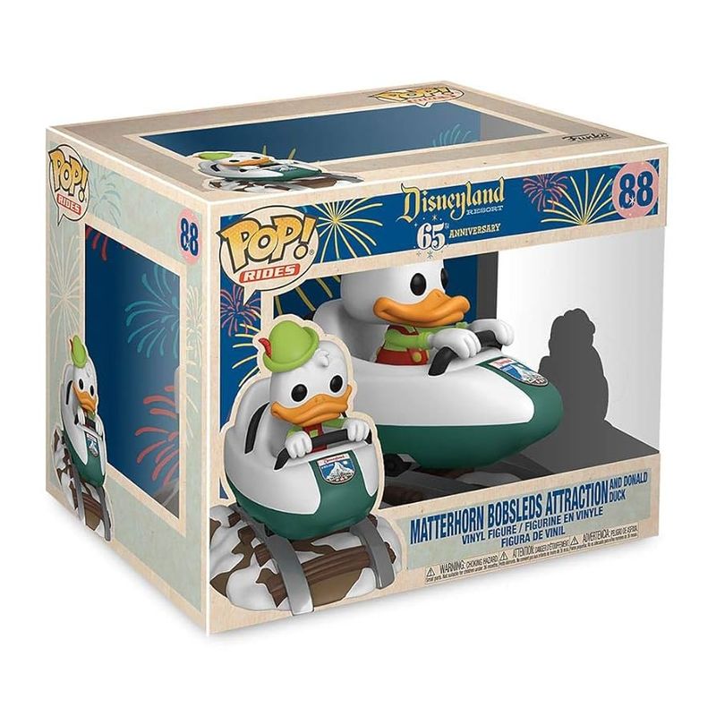Ft1 Matterhorn Bobsleds Attraction And Donald Duck 88