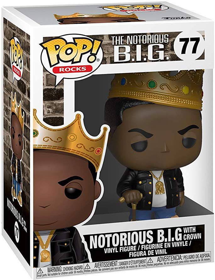 Ei282 Notorious B.I.G with Crown 77