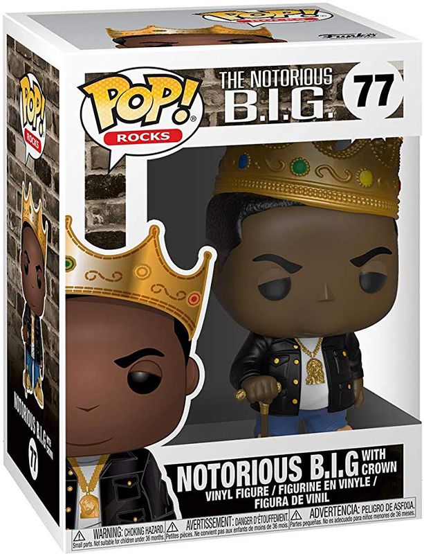 Ei282 Notorious B.I.G with Crown 77