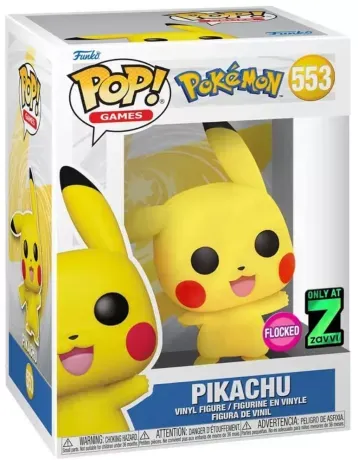 Ei188 Pikachu Flocked 553