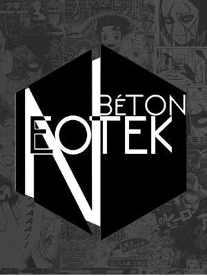 Néotek : Pot de fleurs de béton