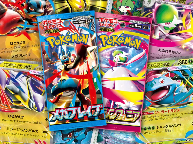 Booster Pack Pokemon Jap Mega Brave