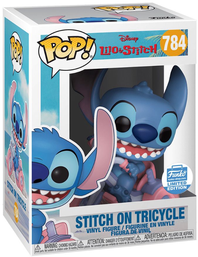 Ah19 Stitch On Tricycle Funko Excl. 784