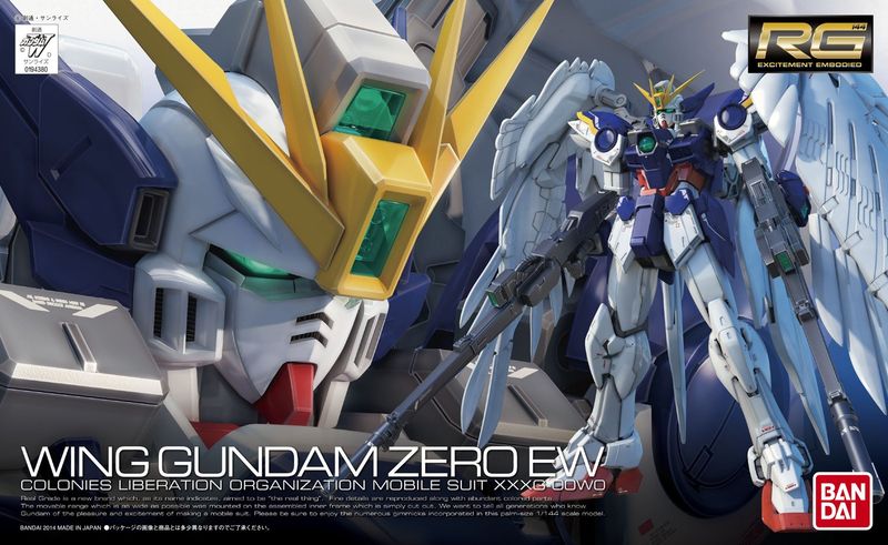RG 1/144 Gundam Wing Gundam Zero Ew 17