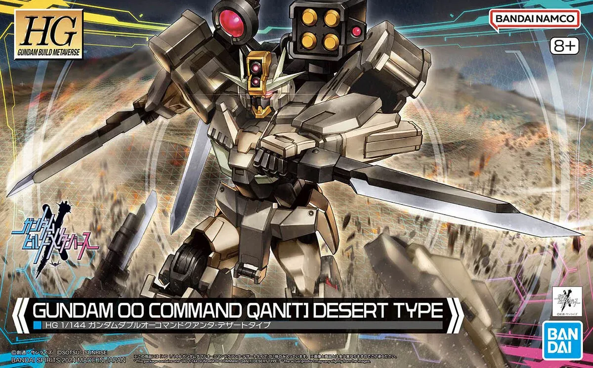 HG 1/144 Gundam 00 Command Qan(t) Desert Type 10