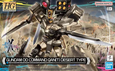 HG 1/144 Gundam 00 Command Qan(t) Desert Type 10
