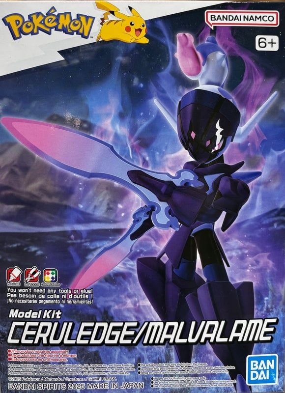 Model Kit Pokemon Ceruledge/malvalame